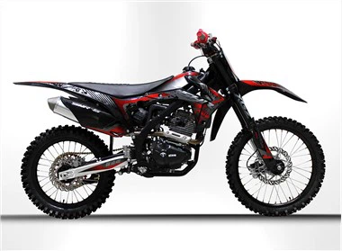 Motocross camino forestal