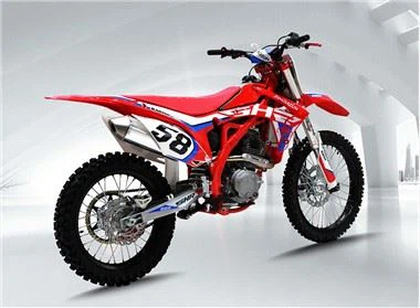 Caza en moto todoterreno